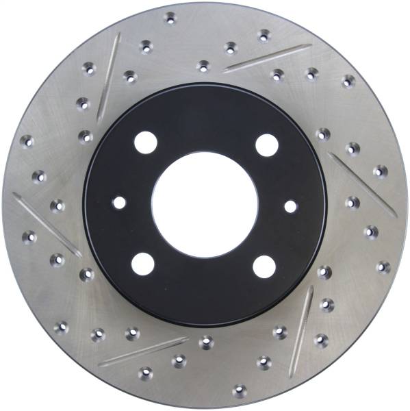 Stoptech - StopTech Sport Drilled/Slotted Brake Rotor Front Right 127.42061R