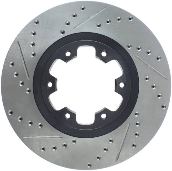 Stoptech - StopTech Sport Drilled/Slotted Brake Rotor Front Right 127.42068R