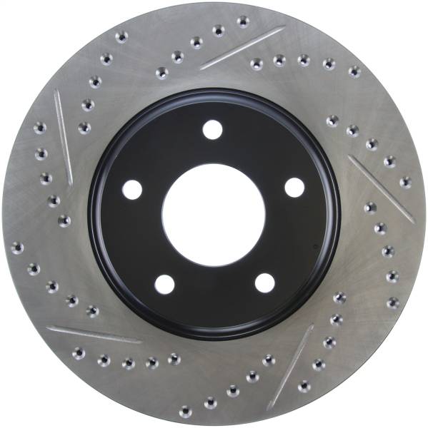 Stoptech - StopTech Sport Drilled/Slotted Brake Rotor Front Right 127.42070R