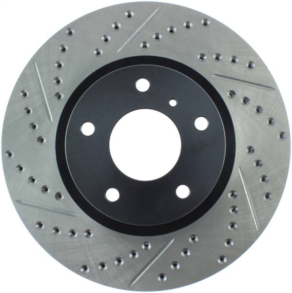 Stoptech - StopTech Sport Drilled/Slotted Brake Rotor Front Right 127.42074R