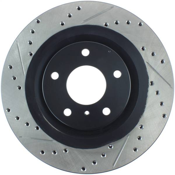 Stoptech - StopTech Sport Drilled/Slotted Brake Rotor Front Right 127.42080R