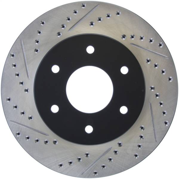 Stoptech - StopTech Sport Drilled/Slotted Brake Rotor Front Right 127.42084R