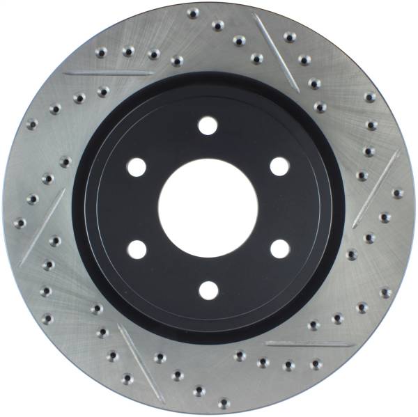 Stoptech - StopTech Sport Drilled/Slotted Brake Rotor Front Left 127.42085L