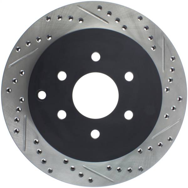 Stoptech - StopTech Sport Drilled/Slotted Brake Rotor Rear Left 127.42086L