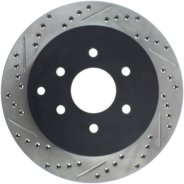 Stoptech - StopTech Sport Drilled/Slotted Brake Rotor Rear Right 127.42086R