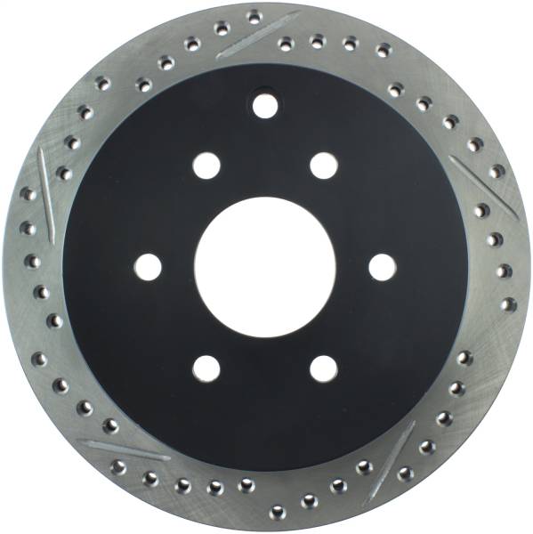 Stoptech - StopTech Sport Drilled/Slotted Brake Rotor Rear Right 127.42087R