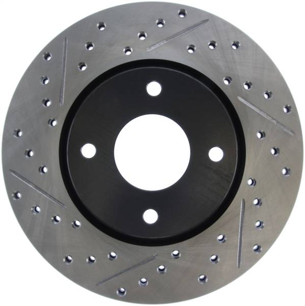 Stoptech - StopTech Sport Drilled/Slotted Brake Rotor Front Right 127.42091R