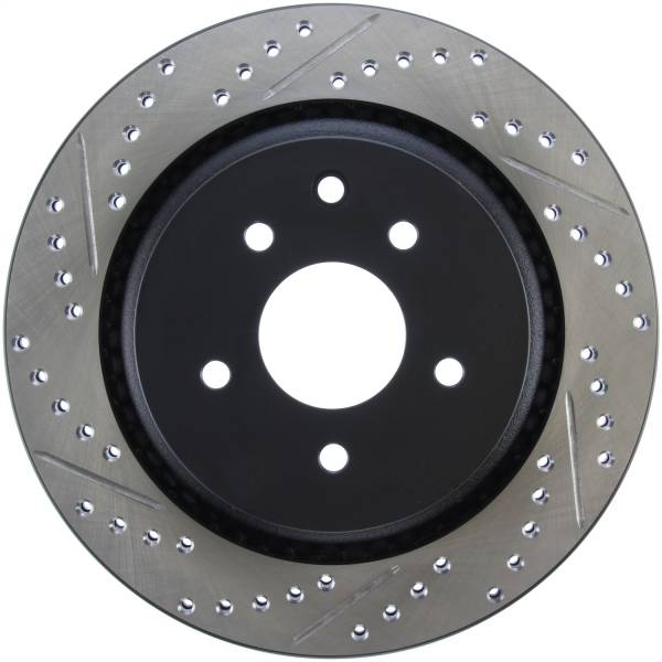 Stoptech - StopTech Sport Drilled/Slotted Brake Rotor Rear Right 127.42093R