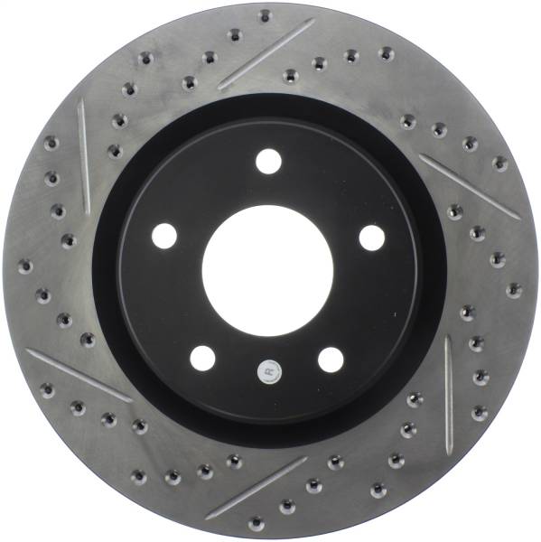 Stoptech - StopTech Sport Drilled/Slotted Brake Rotor Front Right 127.42096R