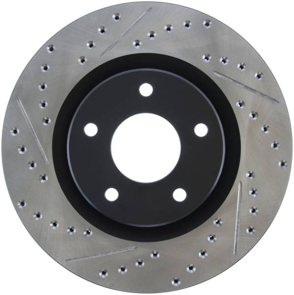 Stoptech - StopTech Sport Drilled/Slotted Brake Rotor Front Right 127.42097R