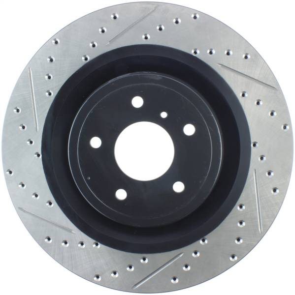 Stoptech - StopTech Sport Drilled/Slotted Brake Rotor Front Right 127.42100R