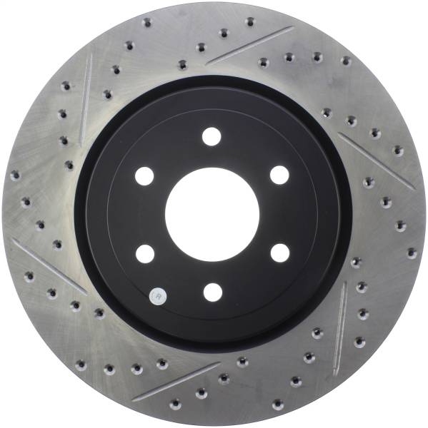 Stoptech - StopTech Sport Drilled/Slotted Brake Rotor Front Right 127.42102R