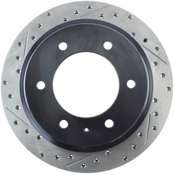 Stoptech - StopTech Sport Drilled/Slotted Brake Rotor Rear Right 127.43015R