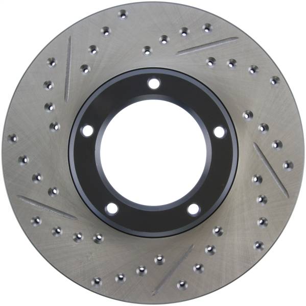 Stoptech - StopTech Sport Drilled/Slotted Brake Rotor Front Right 127.44030R