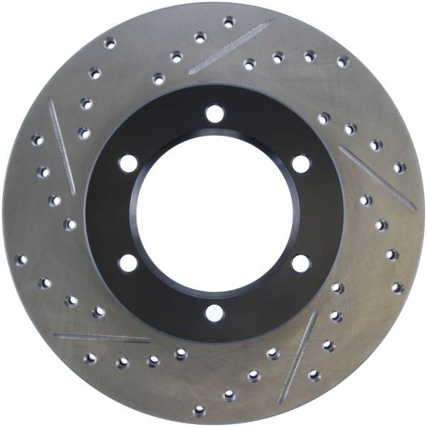 Stoptech - StopTech Sport Drilled/Slotted Brake Rotor Front Right 127.44044R