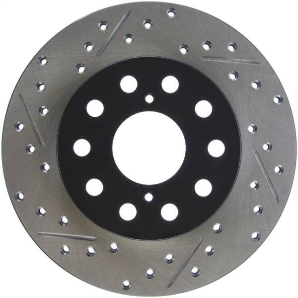 Stoptech - StopTech Sport Drilled/Slotted Brake Rotor Rear Right 127.44072R