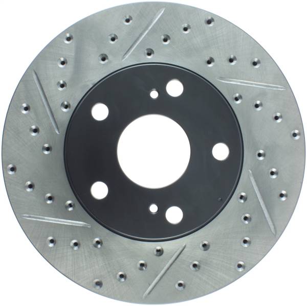 Stoptech - StopTech Sport Drilled/Slotted Brake Rotor Front Right 127.44079R