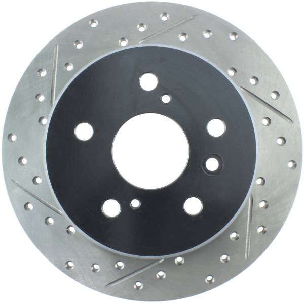 Stoptech - StopTech Sport Drilled/Slotted Brake Rotor Rear Right 127.44080R