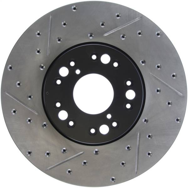 Stoptech - StopTech Sport Drilled/Slotted Brake Rotor Front Right 127.44083R