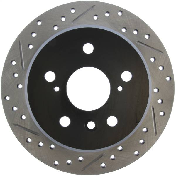 Stoptech - StopTech Sport Drilled/Slotted Brake Rotor Rear Right 127.44085R