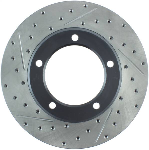 Stoptech - StopTech Sport Drilled/Slotted Brake Rotor Front Right 127.44086R