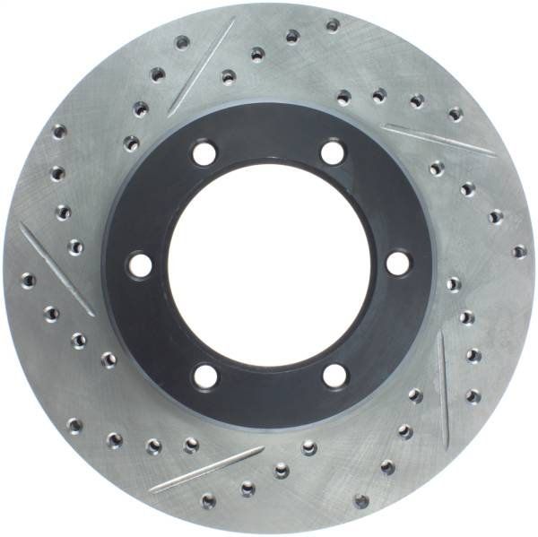 Stoptech - StopTech Sport Drilled/Slotted Brake Rotor Front Right 127.44091R