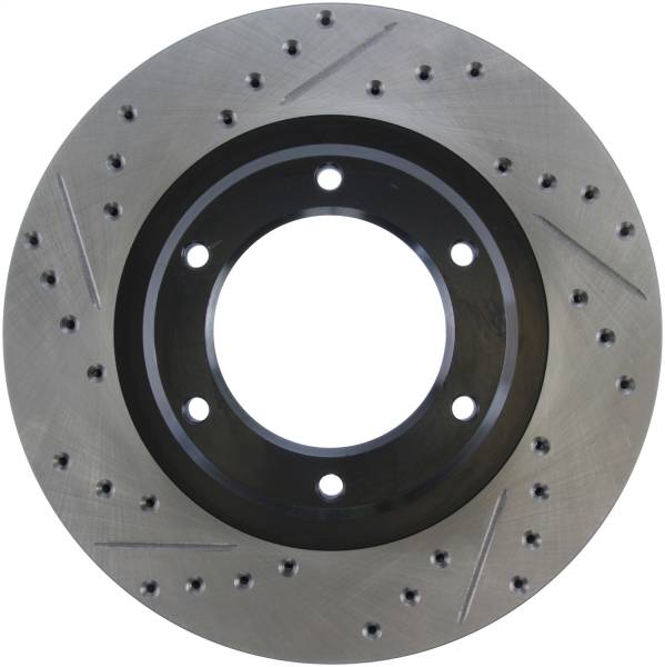 Stoptech - StopTech Sport Drilled/Slotted Brake Rotor Front Right 127.44093R