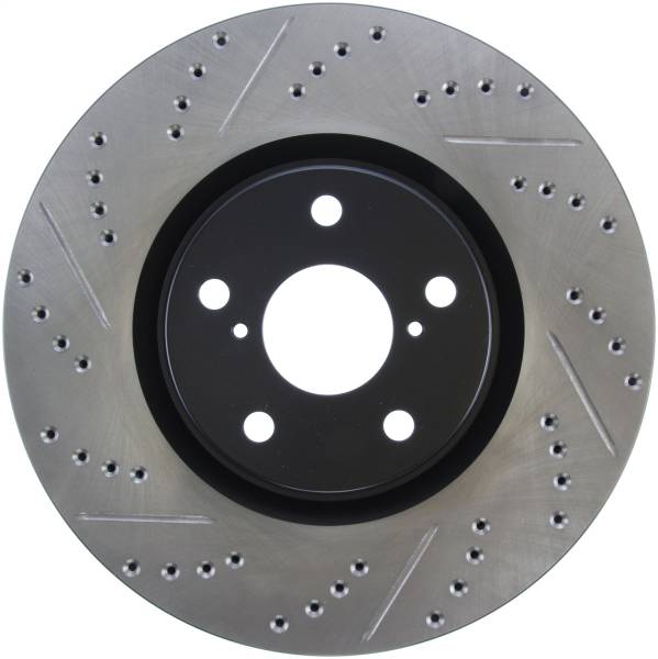 Stoptech - StopTech Sport Drilled/Slotted Brake Rotor Front Right 127.44104R