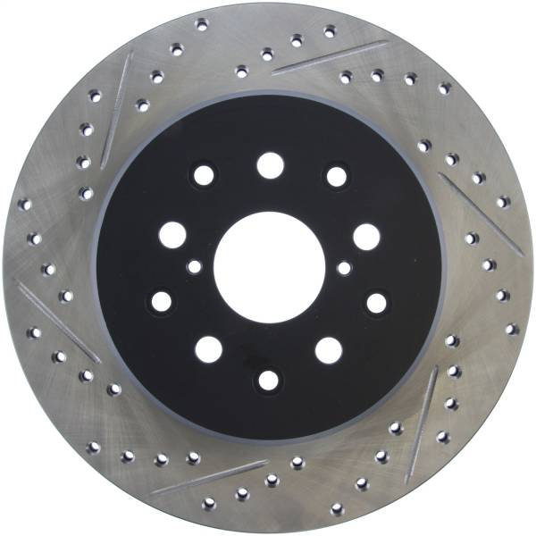 Stoptech - StopTech Sport Drilled/Slotted Brake Rotor Rear Right 127.44105R