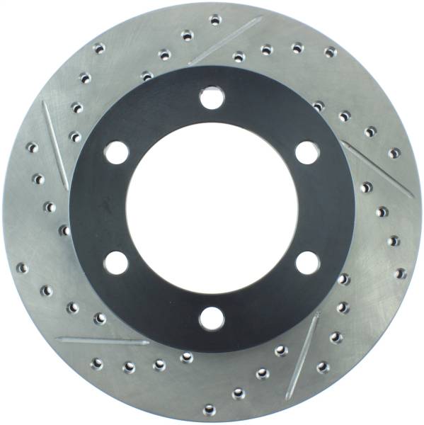 Stoptech - StopTech Sport Drilled/Slotted Brake Rotor Front Right 127.44109R