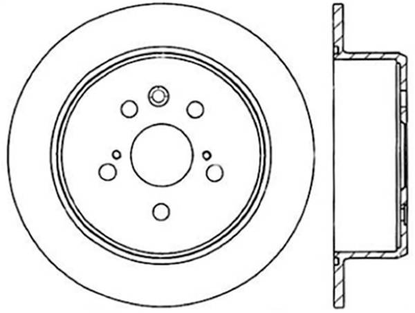 Stoptech - StopTech Sport Drilled/Slotted Brake Rotor Rear Right 127.44110R