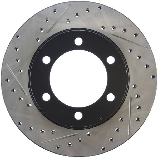 Stoptech - StopTech Sport Drilled/Slotted Brake Rotor Front Right 127.44112R