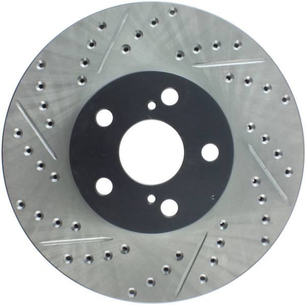 Stoptech - StopTech Sport Drilled/Slotted Brake Rotor Front Right 127.44114R