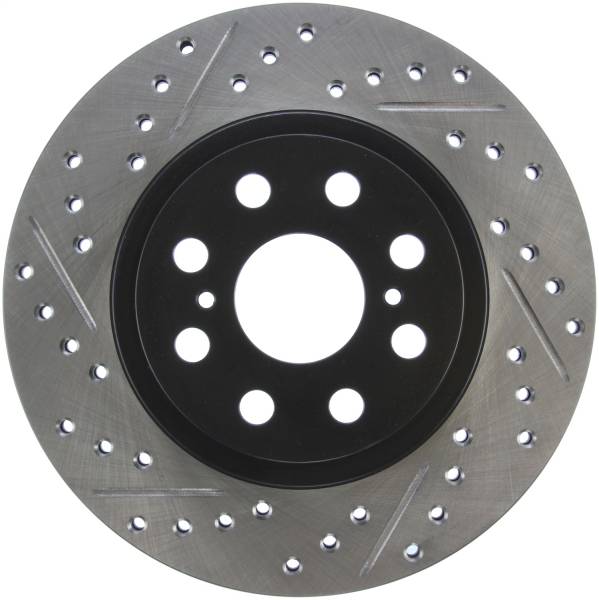 Stoptech - StopTech Sport Drilled/Slotted Brake Rotor Rear Right 127.44120R