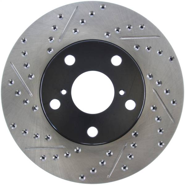 Stoptech - StopTech Sport Drilled/Slotted Brake Rotor Front Right 127.44121R