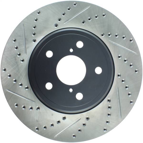 Stoptech - StopTech Sport Drilled/Slotted Brake Rotor Front Right 127.44122R