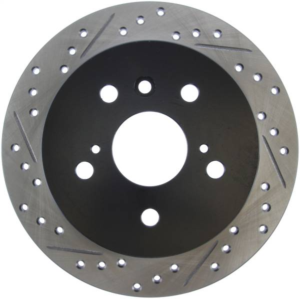 Stoptech - StopTech Sport Drilled/Slotted Brake Rotor Rear Right 127.44126R