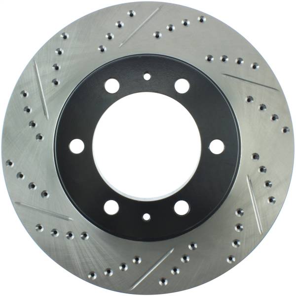 Stoptech - StopTech Sport Drilled/Slotted Brake Rotor Front Right 127.44129R