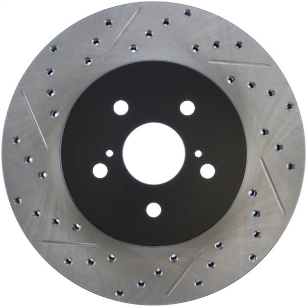 Stoptech - StopTech Sport Drilled/Slotted Brake Rotor Front Right 127.44130R