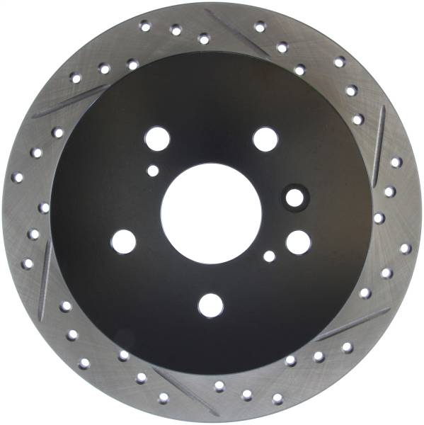 Stoptech - StopTech Sport Drilled/Slotted Brake Rotor Rear Left 127.44131L