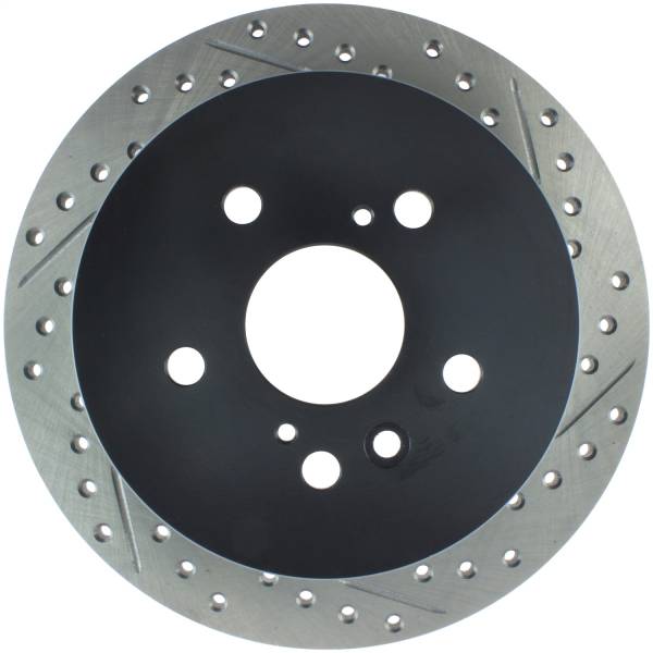 Stoptech - StopTech Sport Drilled/Slotted Brake Rotor Rear Left 127.44132L