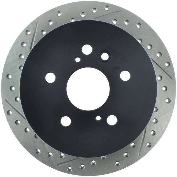 Stoptech - StopTech Sport Drilled/Slotted Brake Rotor Rear Right 127.44132R