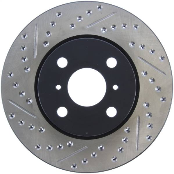 Stoptech - StopTech Sport Drilled/Slotted Brake Rotor Front Right 127.44133R