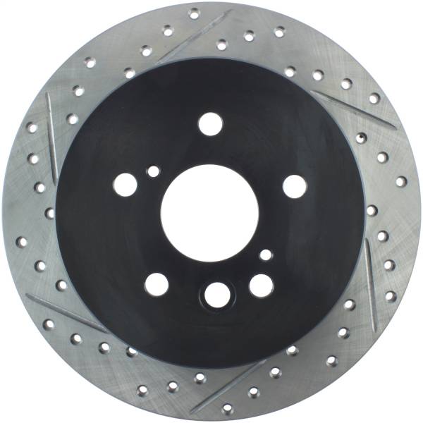 Stoptech - StopTech Sport Drilled/Slotted Brake Rotor Rear Right 127.44134R