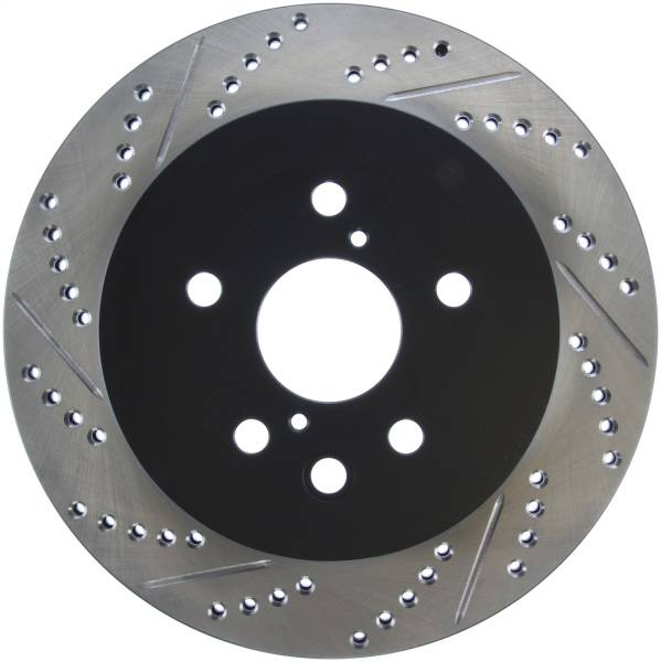 Stoptech - StopTech Sport Drilled/Slotted Brake Rotor Rear Right 127.44141R