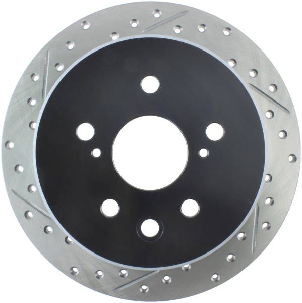 Stoptech - StopTech Sport Drilled/Slotted Brake Rotor Rear Right 127.44142R