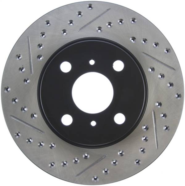 Stoptech - StopTech Sport Drilled/Slotted Brake Rotor Front Right 127.44143R