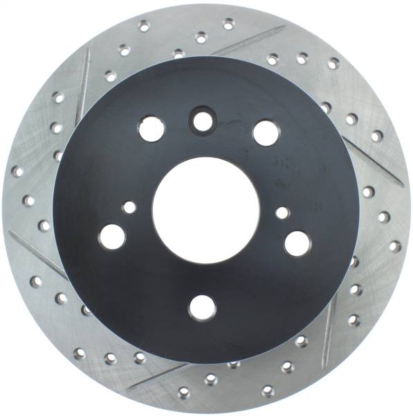 Stoptech - StopTech Sport Drilled/Slotted Brake Rotor Rear Right 127.44144R