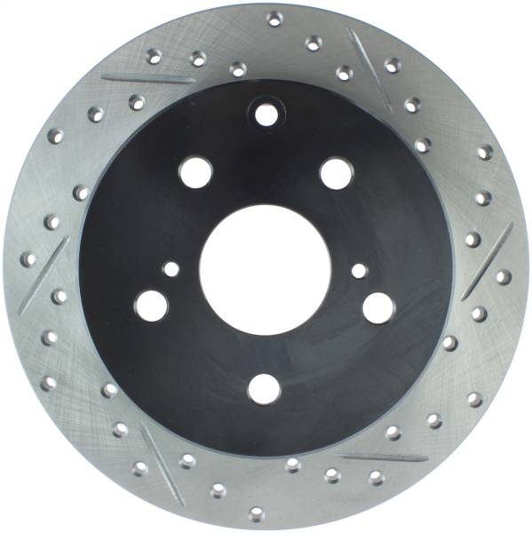 Stoptech - StopTech Sport Drilled/Slotted Brake Rotor Rear Left 127.44145L