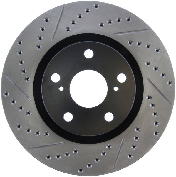 Stoptech - StopTech Sport Drilled/Slotted Brake Rotor Front Right 127.44146R